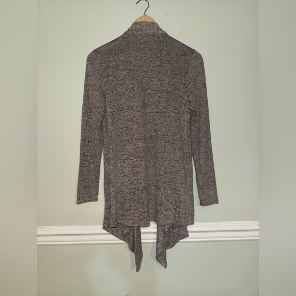 Philosophy Open Front Women's Sweater Size Small Taupe - Picture 2 of 6